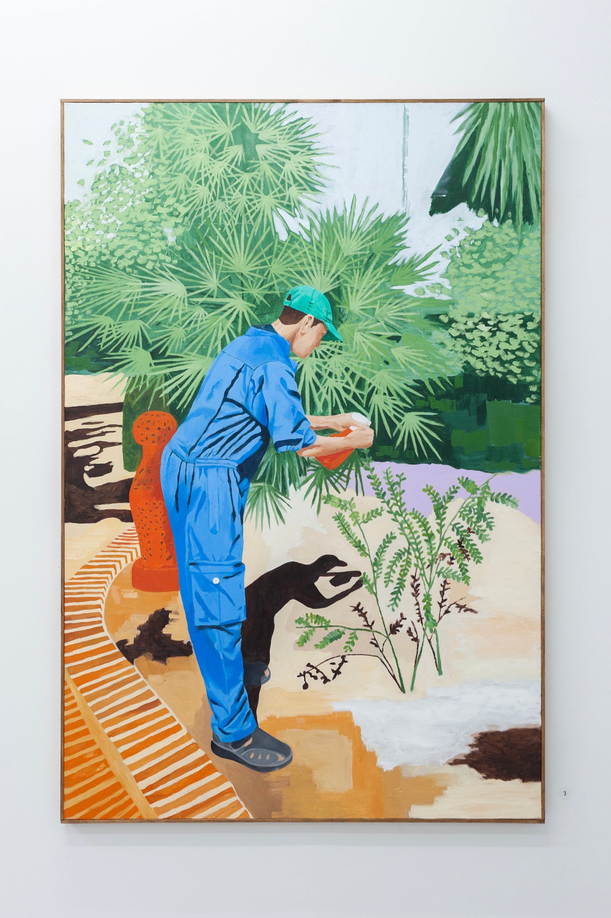 &quot;jardineiro&quot;| Oil on canvas | 150x100cm | Paulo Albuquerque | 2023