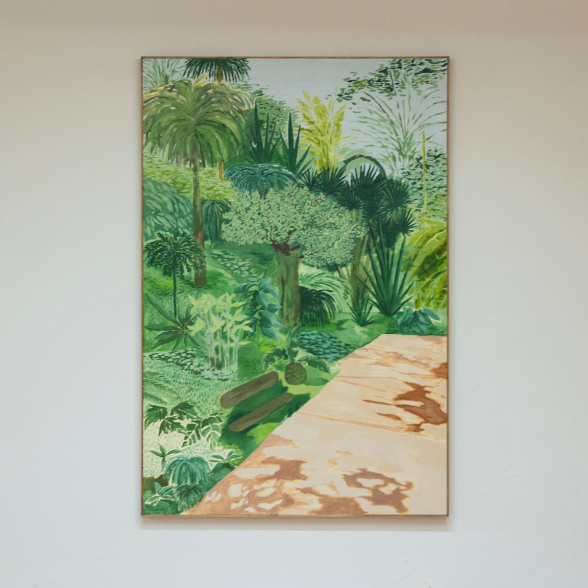 &quot;Jardim&quot;| Oil on canvas | 180x120cm | Paulo Albuquerque | 2023