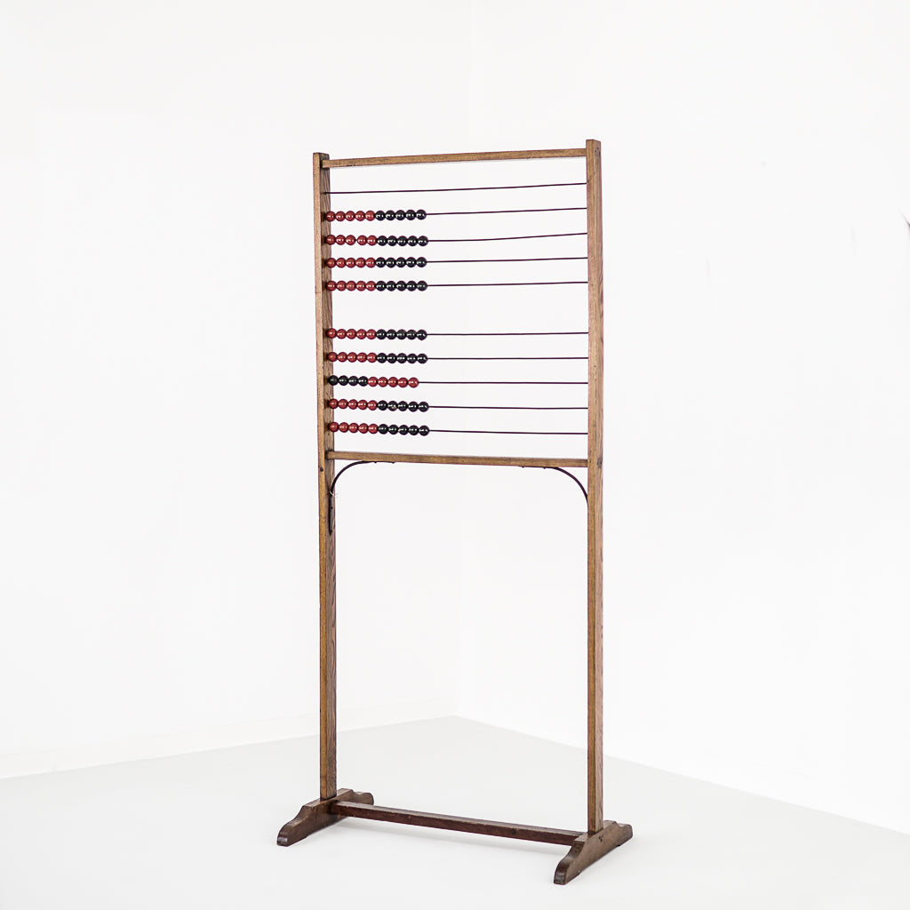 Antique Large Wooden Abacus | France | 1920s