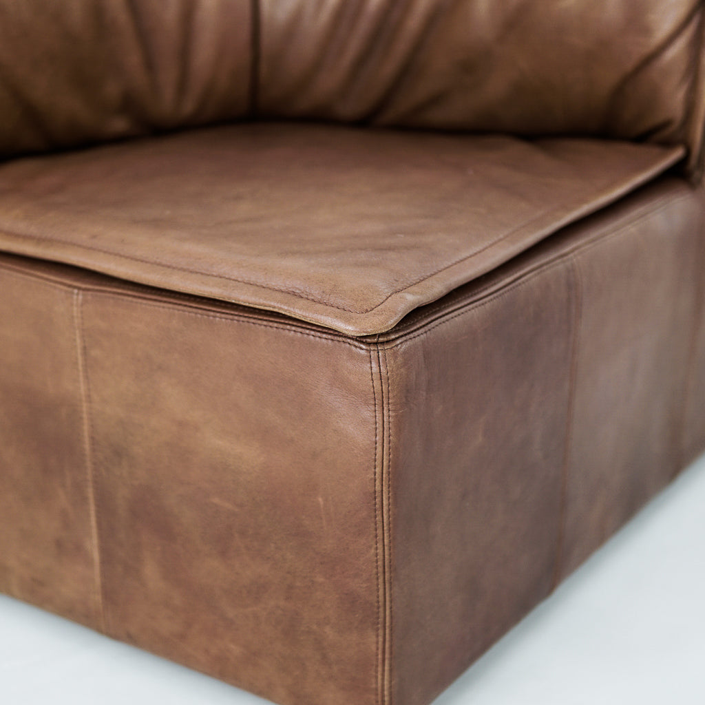 Leather Sofa | Two Parts Couch | Laauser | Germany