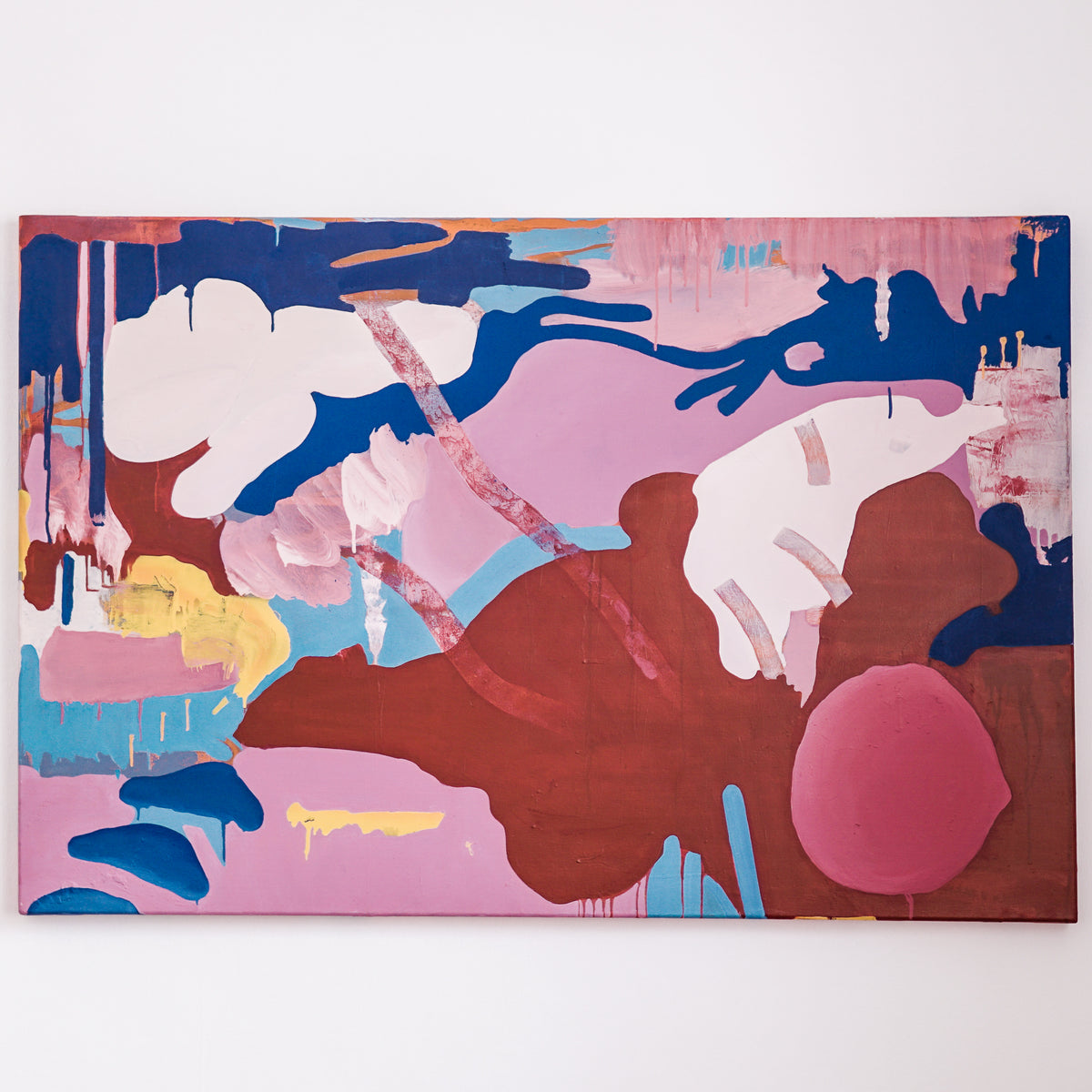 Sebastião Cavaco | &quot;A Histeria&quot; | Acrylic paint on canvas | 100 cm x 150 cm | 2020