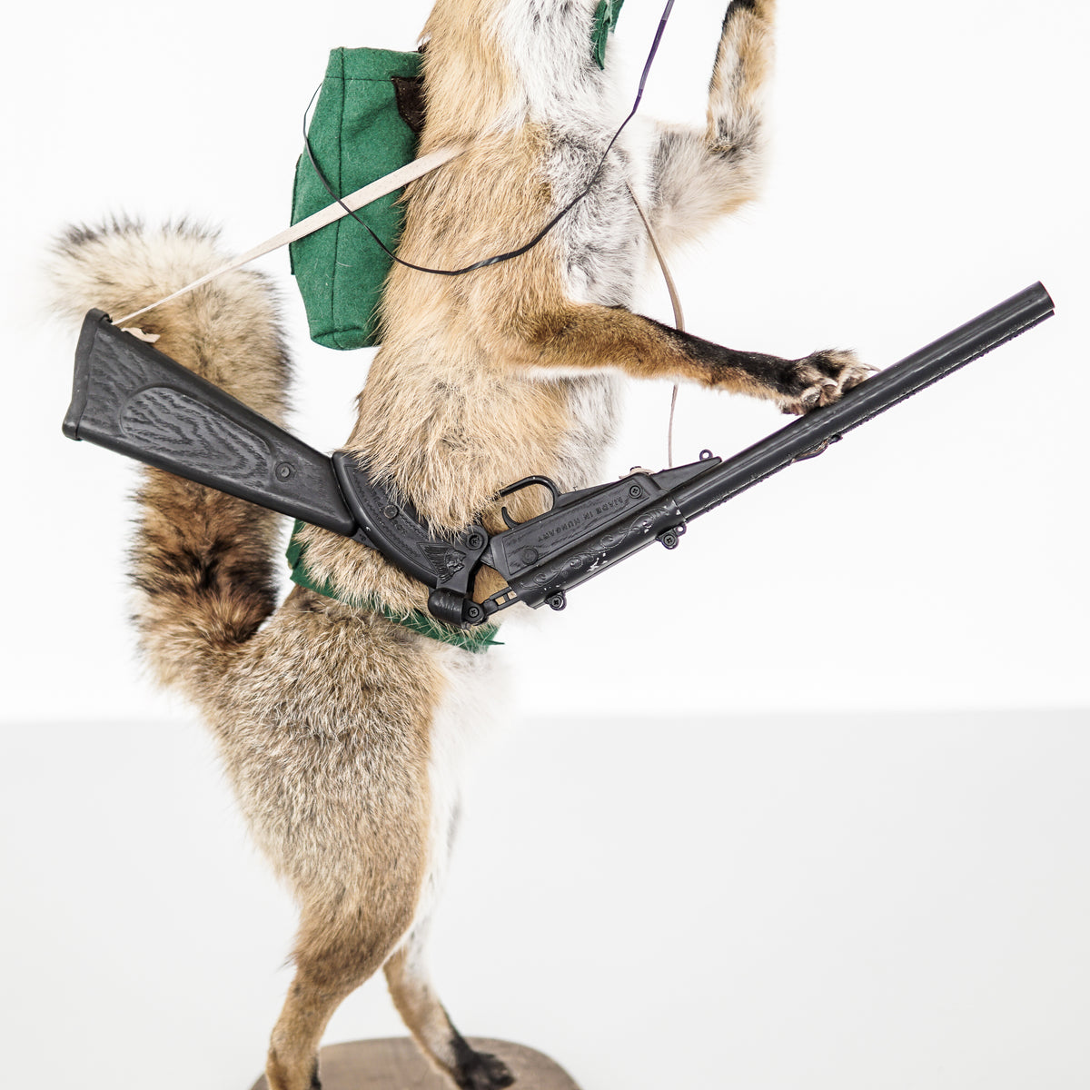 Taxidermy Hunting Fox