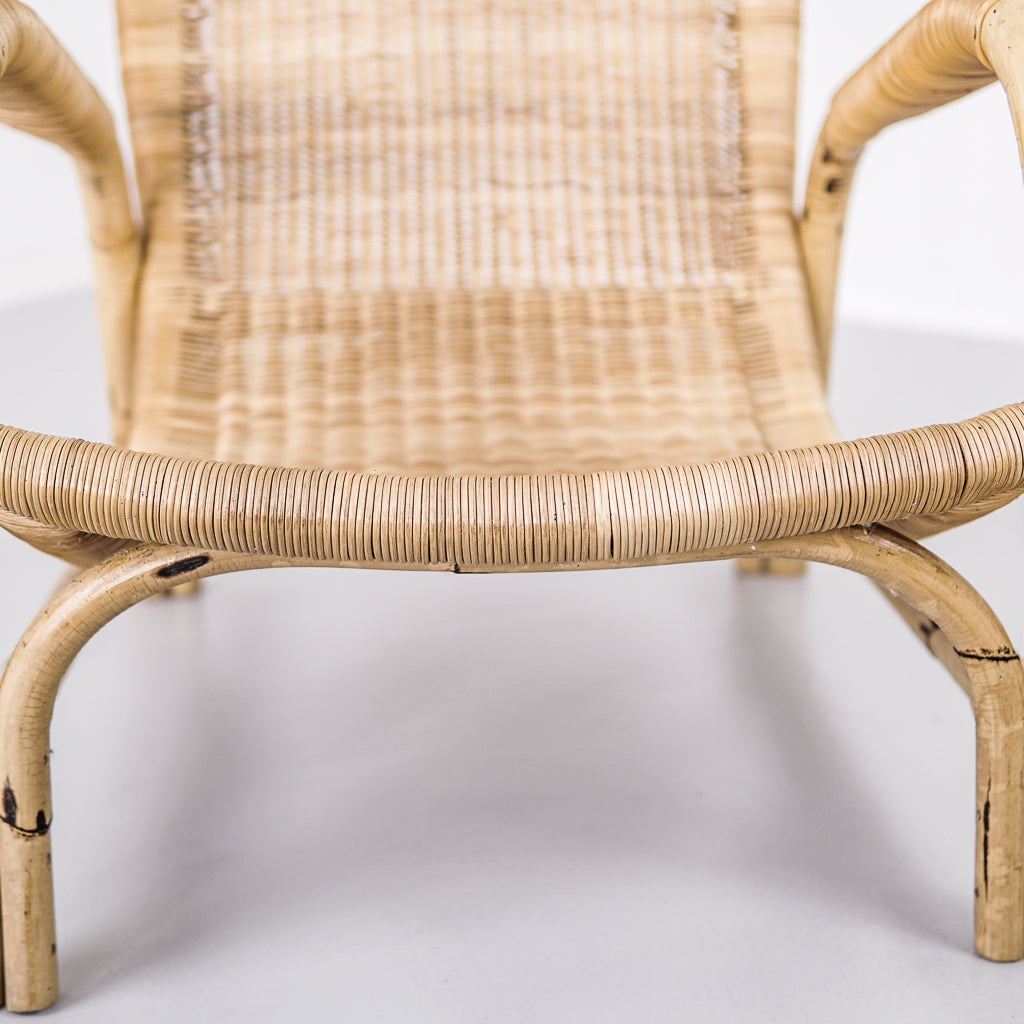 Rattan Lounge Chair | Arco Schutzmarke | Germany | 1960s