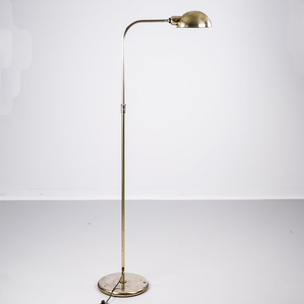 Antique Brass Floor Lamp | Austria | 1950s