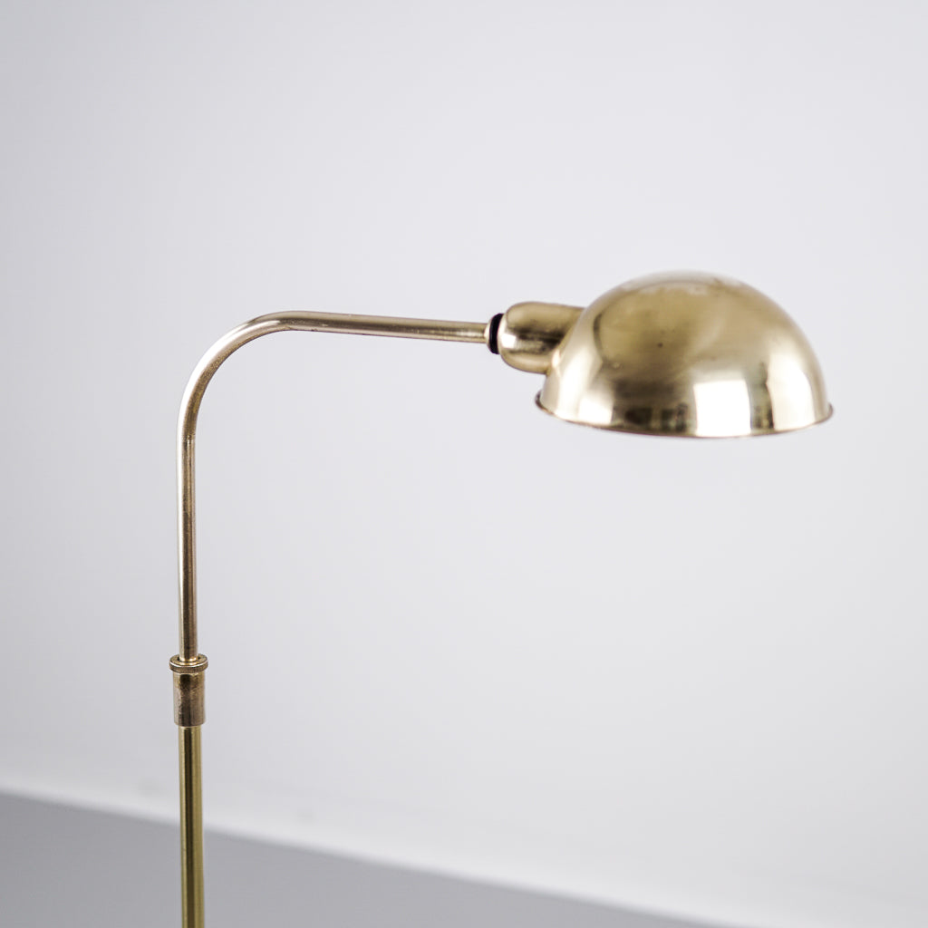 Antique Brass Floor Lamp | Austria | 1950s