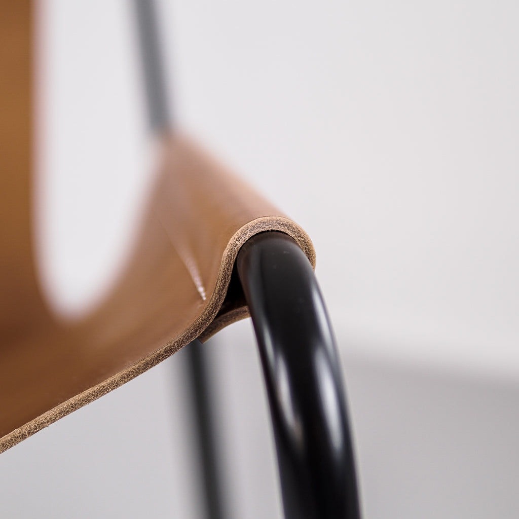 Zondag ZS01 Cognac Chair | Simeon Zondag | Netherlands | 2020s