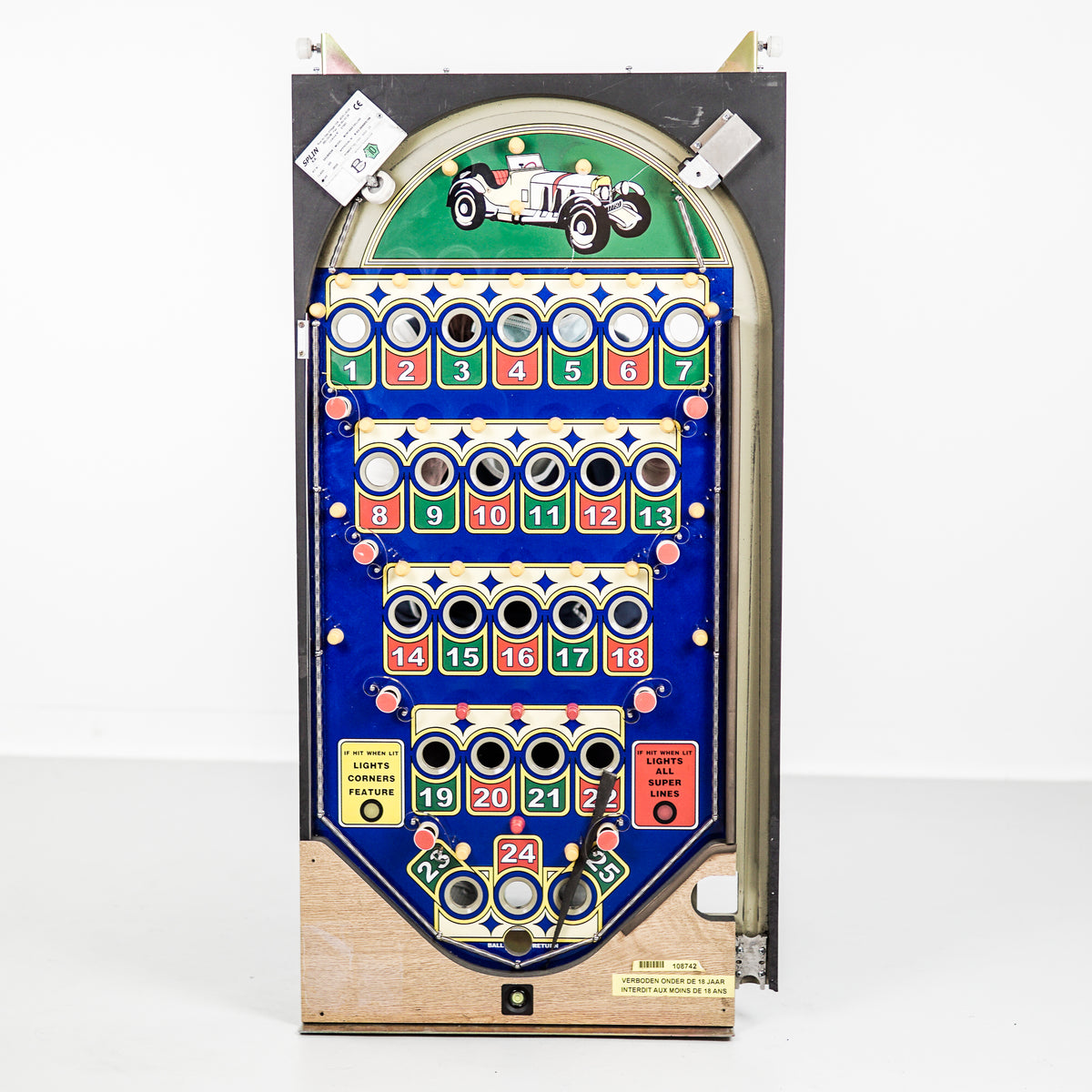 Vintage Bingo Pinball Machine | Splin | Belgium | 2010