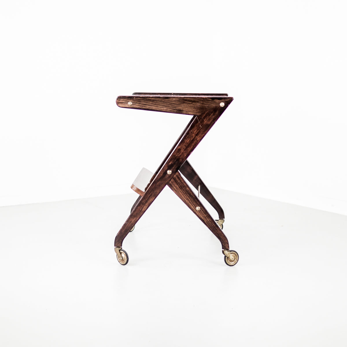 Mid-Century | Scandinavian Solid Wood Small Table | 1960&#39;s