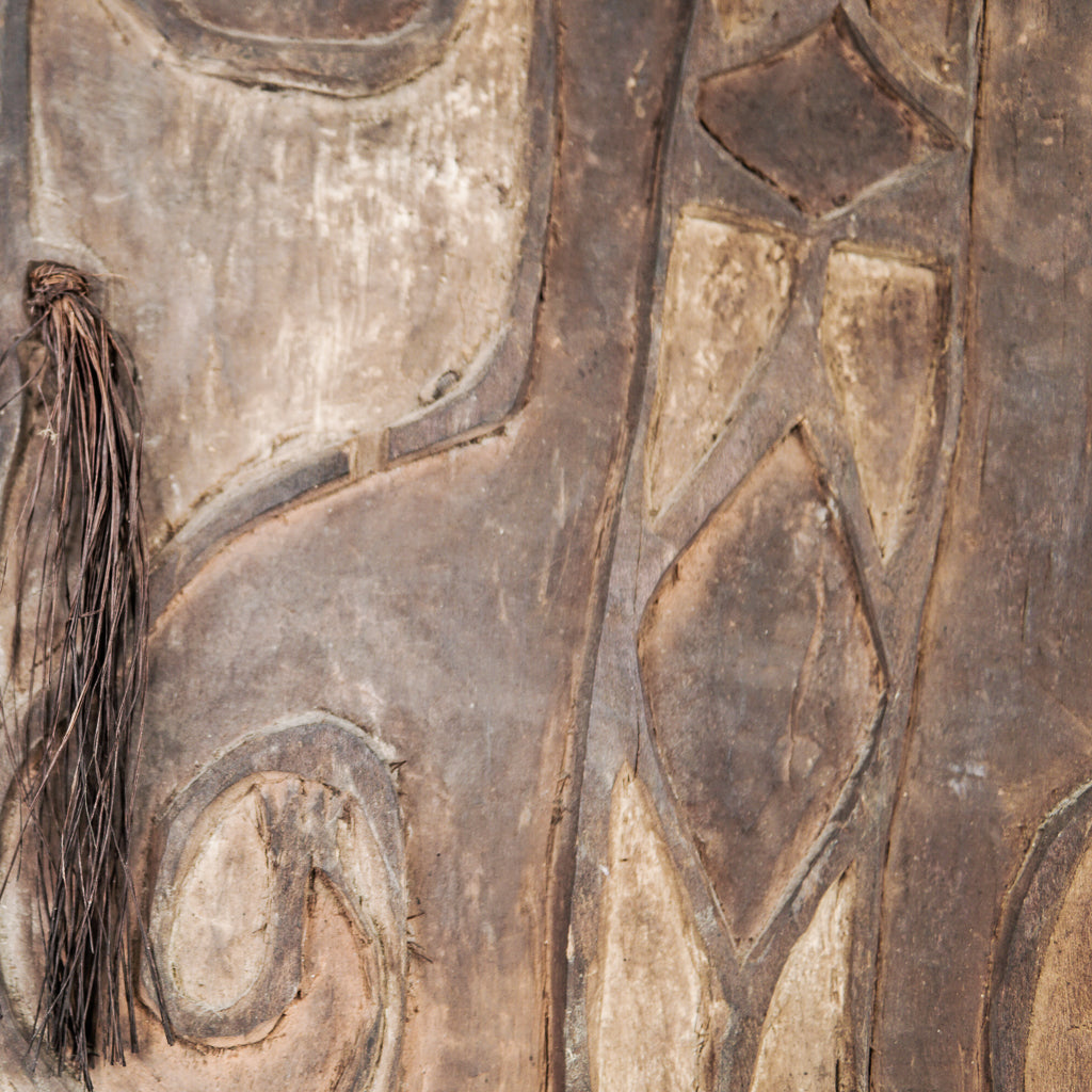 Tribal Asmat Wooden Shield | New Guinea | IXXth century